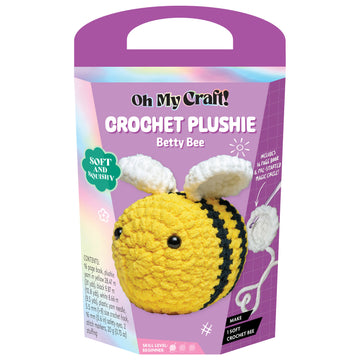 Oh My Craft  Crochet Plushie Betty Bee