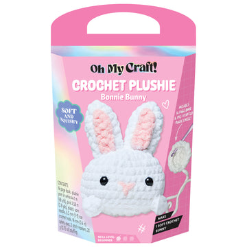 Oh My Craft Crochet Plushie Bonnie Bunny