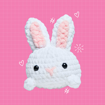 Oh My Craft Crochet Plushie Bonnie Bunny