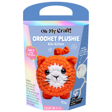 Oh My Craft Crochet Plushie Kiki Kitten