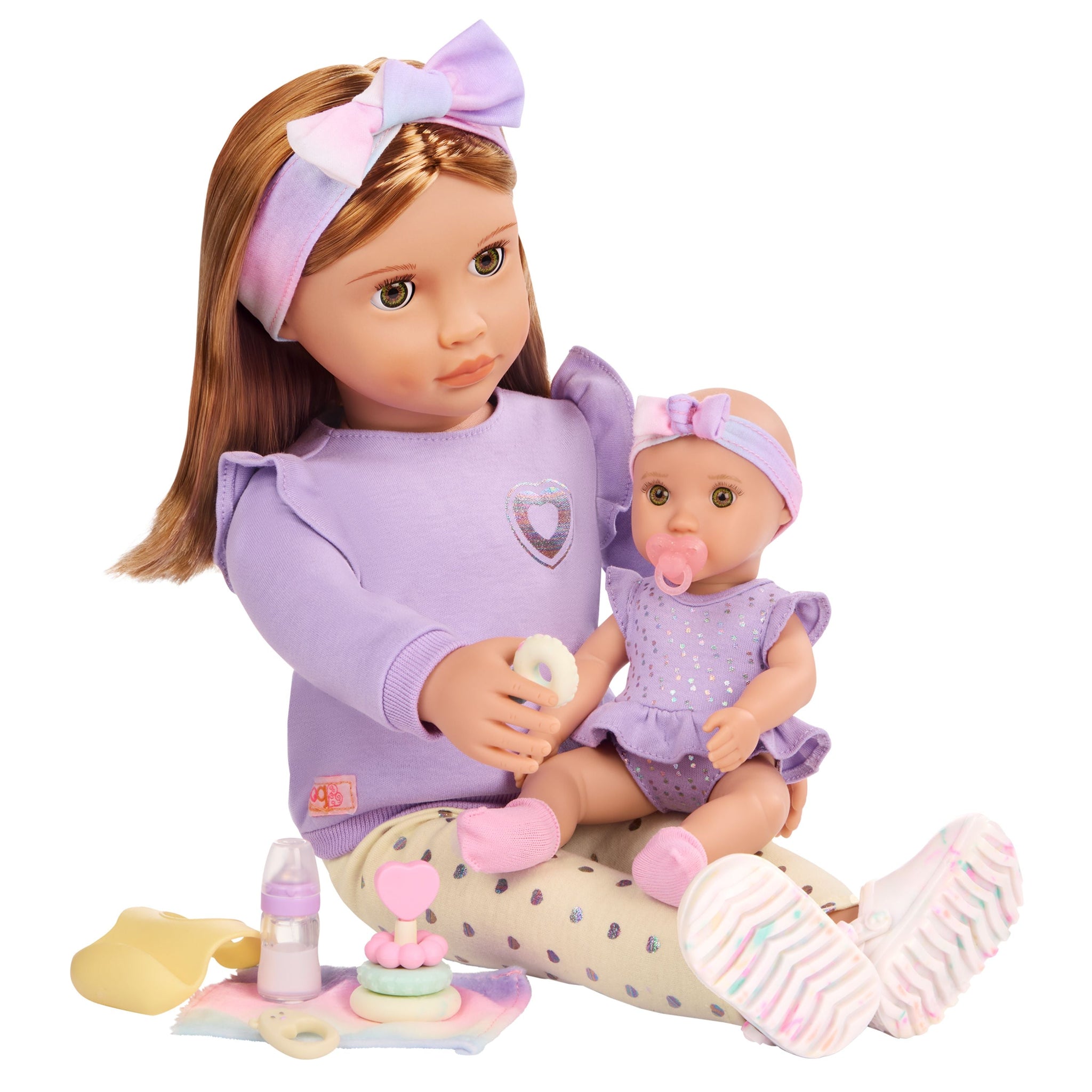 Our Generation 18" Activity Doll Big/Little Sister Dolls - Tory & Riley