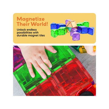 Picasso Tiles - Magentic Building Tiles 101pc