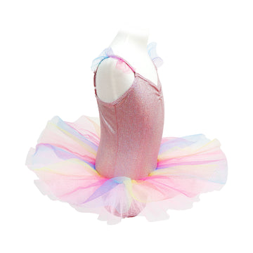 Pink Poppy Unicorn Dreamer Rainbow Party Tutu Size 3-4