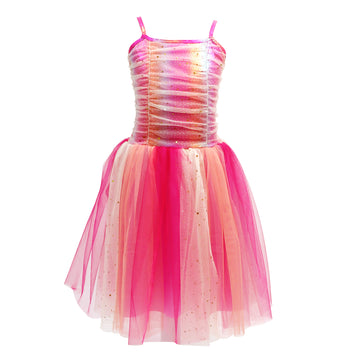 Pink Poppy Vibrant Vacation Party Dress Size 3-4