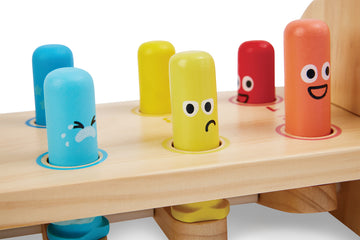 Play Essentials Rainbow Hammer Bench