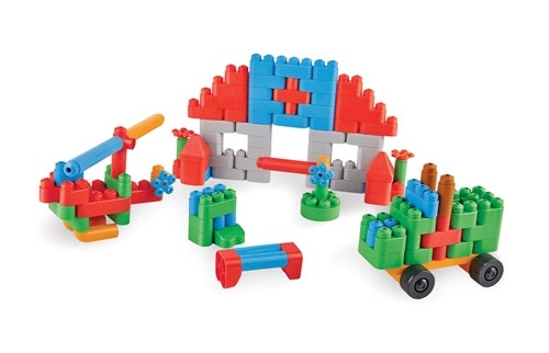 Poly Block Building Blocks PolyM Building Block Tub - 128p