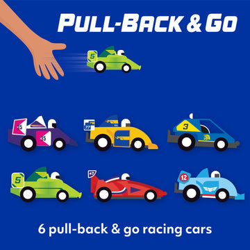 Pull-Back-and-Go Kit: Racing Cars