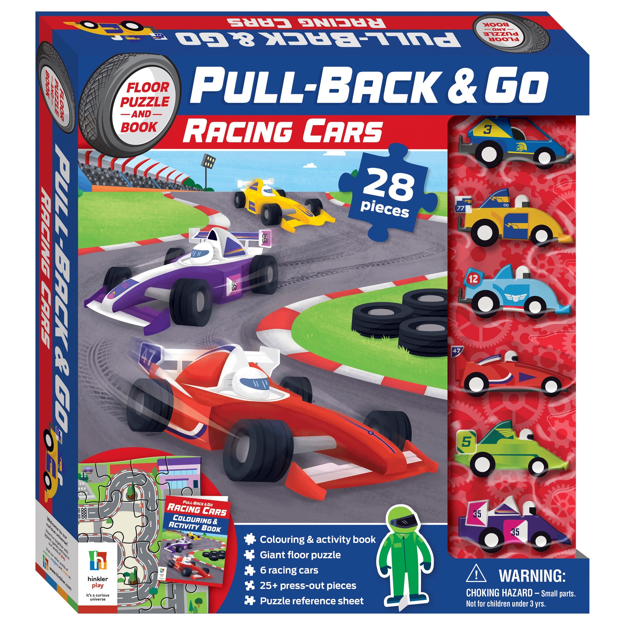 Baker Ross FN121 Truck Pull Back Racers - Set of 6, Racing Toys for Baker Ross FN121 Truck Pull Back Racers - Set of 6, Racing Toys for