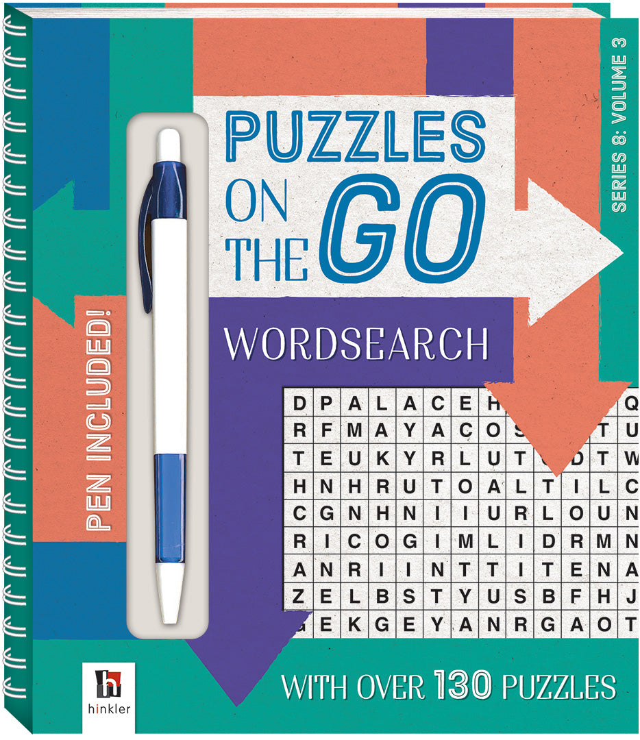 Puzzles on the Go Series 8: Search A Word 3