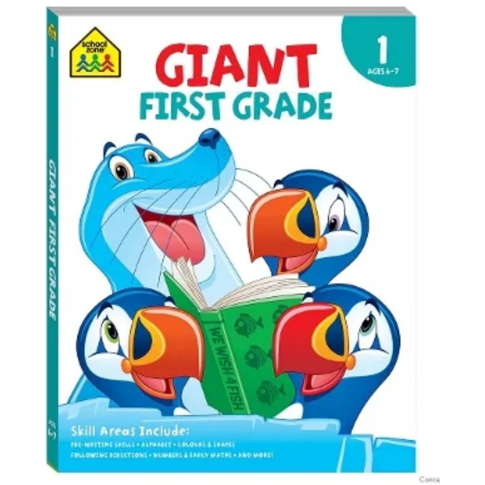 School Zone Giant Workbook First Grade