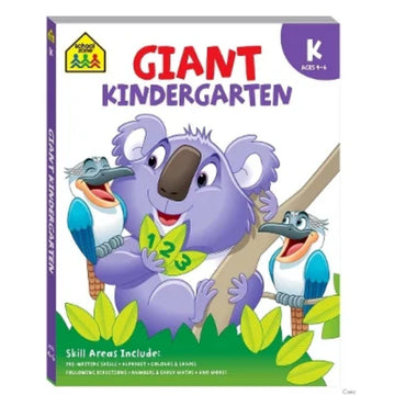 School Zone Giant Workbook Kindergarten