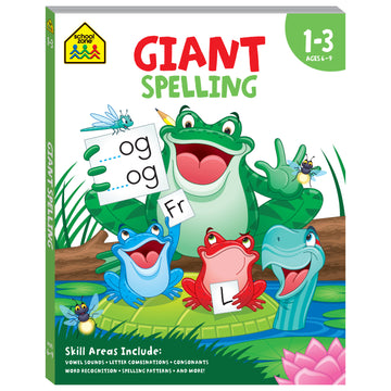 School Zone Giant Workbook Spelling