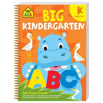 School Zone Big Kindergarten Workbook