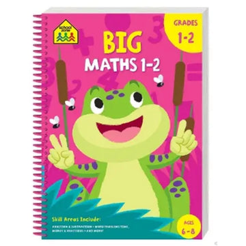 School Zone Big Spiro Workbook Maths