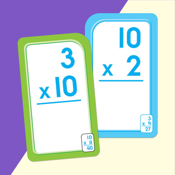 School Zone Flash Cards Multiplication