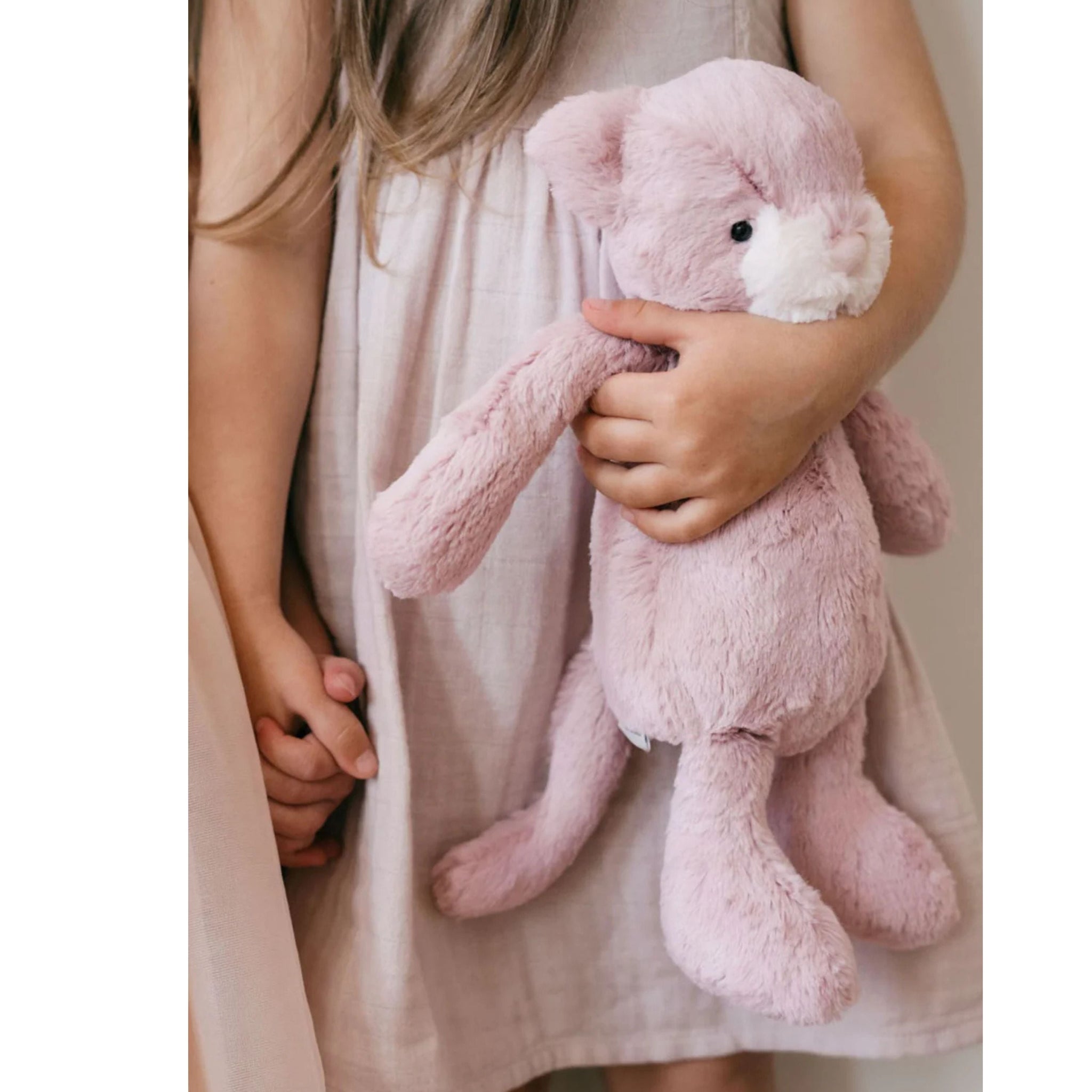Snuggle Bunnies - Elsie the Kitty - Powder Pink 30cm