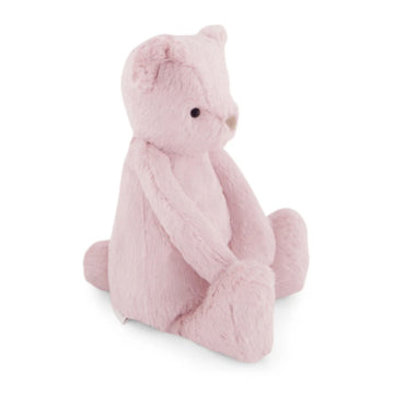Snuggle Bunnies - George the Bear - Powder Pink 30cm