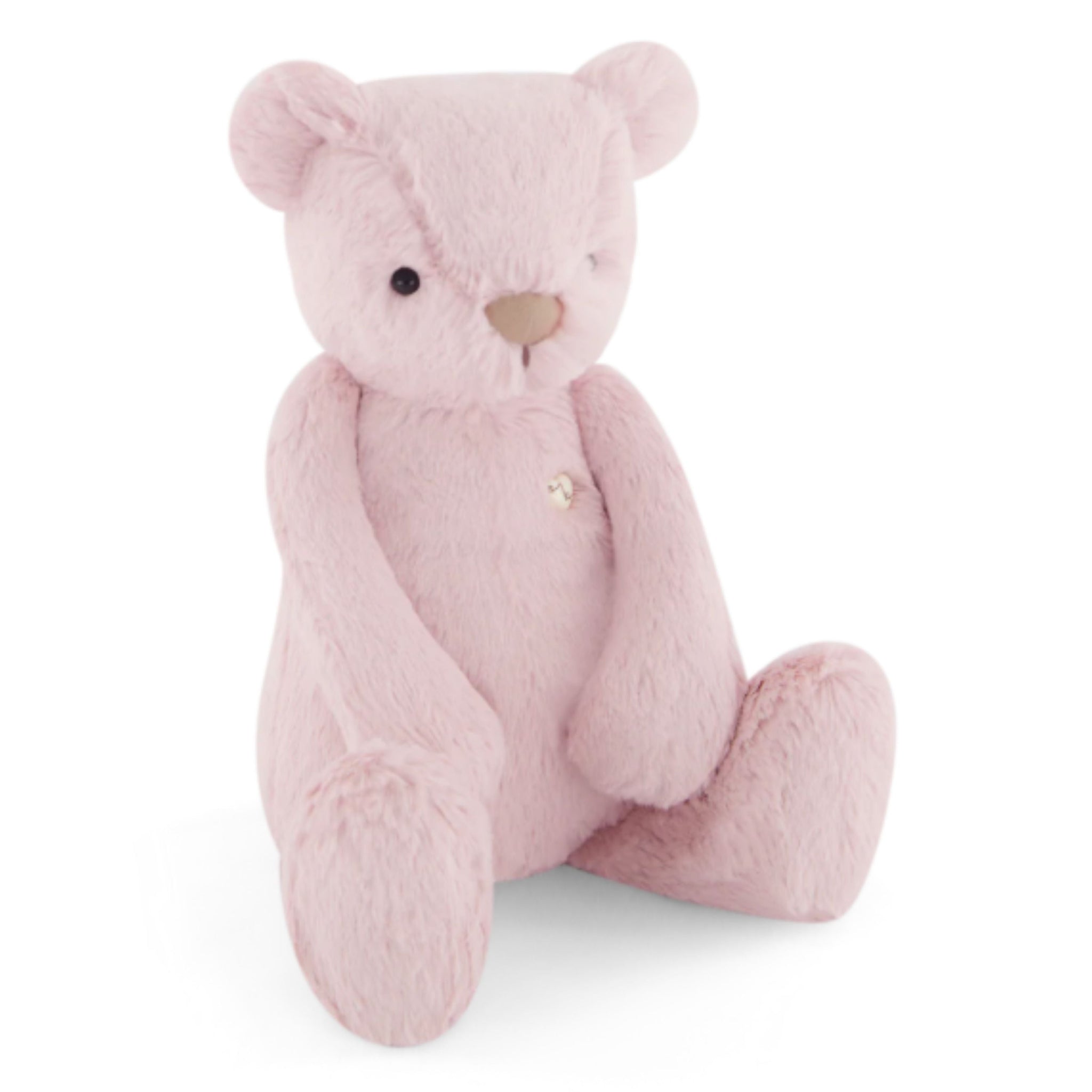 Snuggle Bunnies - George the Bear - Powder Pink 30cm