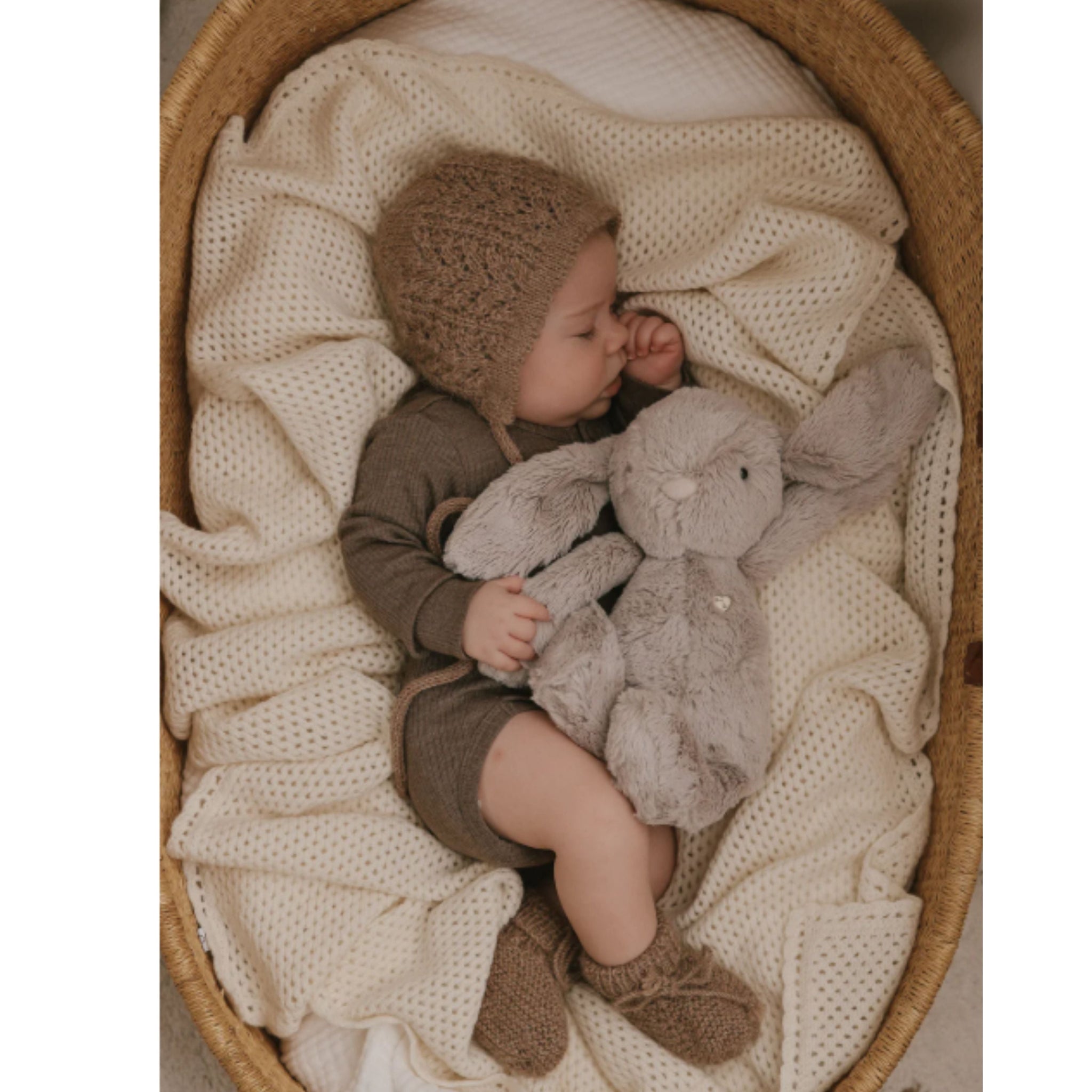 Snuggle Bunnies - Plush Penelope  - Beige 30cm