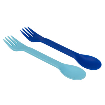 Spencil All-In Lunch Box Spork Set 2pk - Azure/Sky
