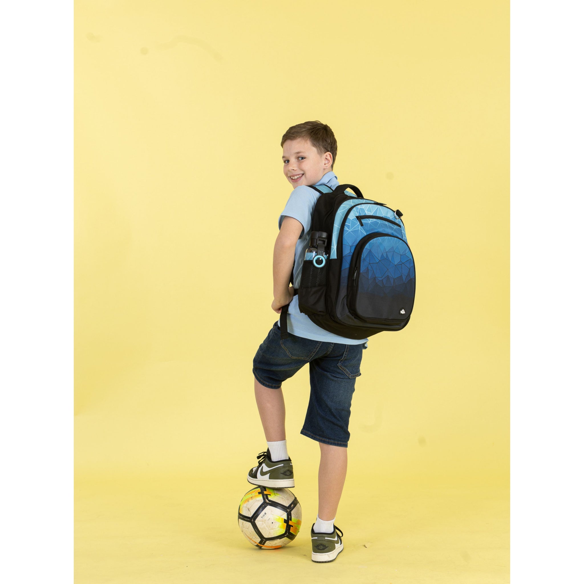 Spencil Big Kids Backpack - Fractal