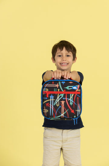 Spencil Little Cooler Lunch Bag - Jet Planes