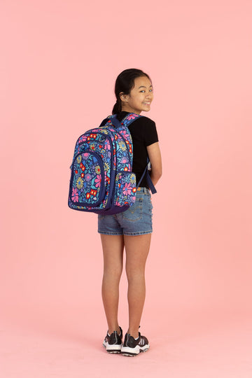Spencil Big Kids Backpack - Flower Fun