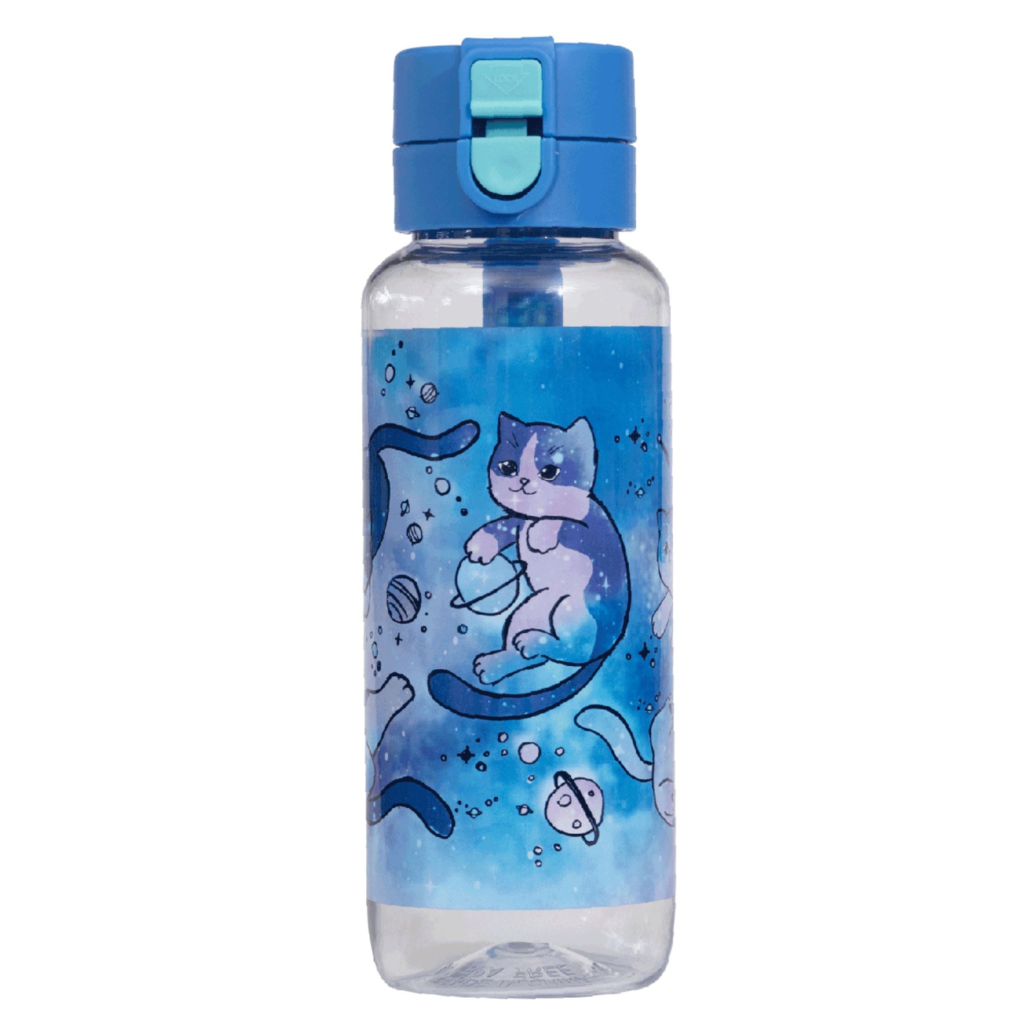 Spencil Big Water Bottle 650ml - Cat-a-cosmic