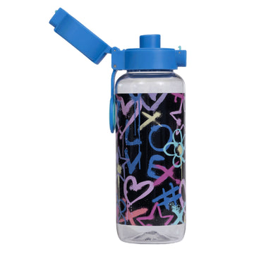 Spencil Big Water Bottle 650ml - Hearts and Crosses