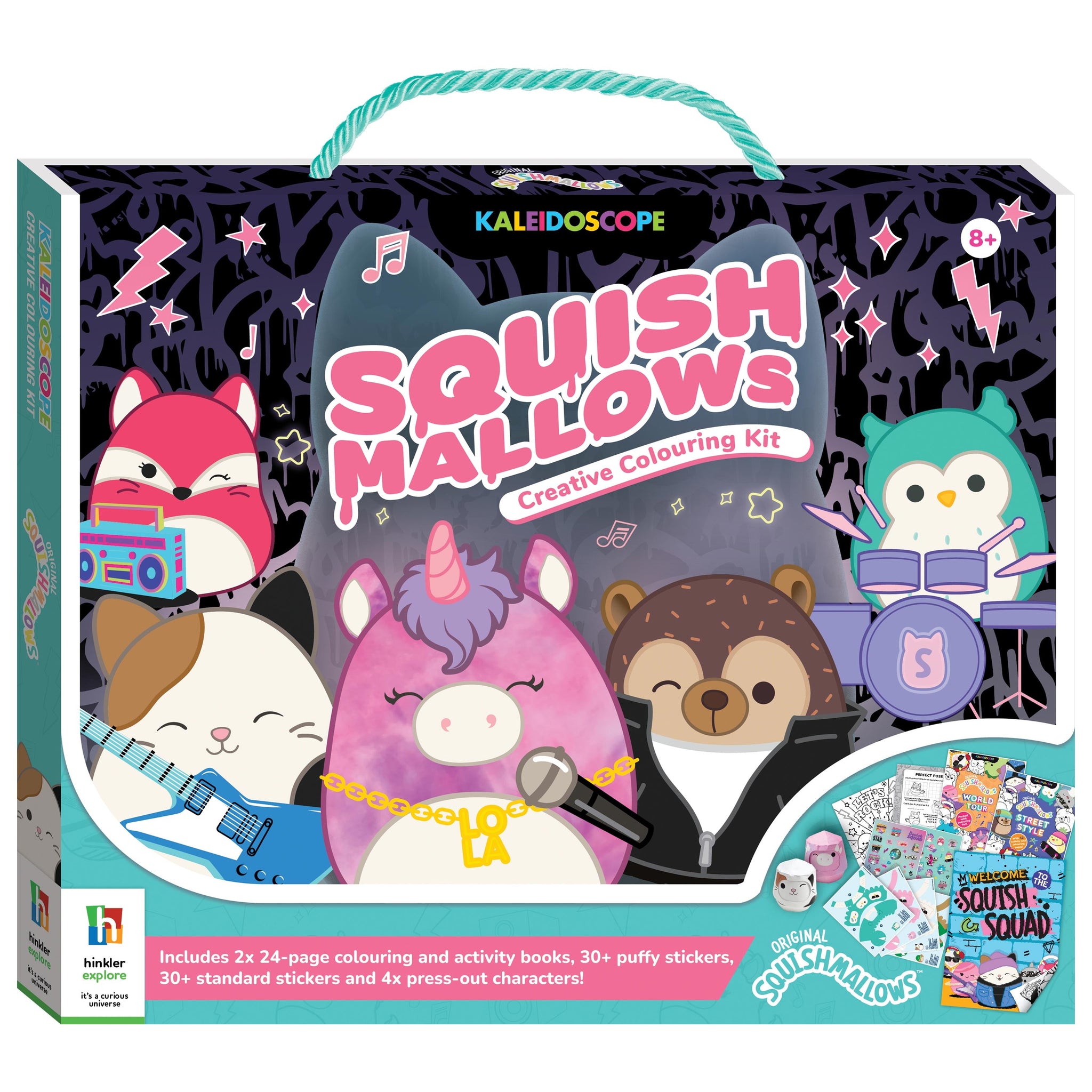 Squishmallows Creative Colouring and Activity Set