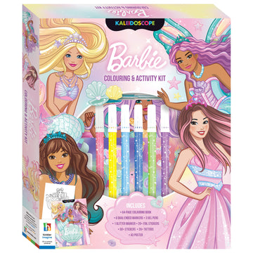 Super Kaleidoscope Barbie Colouring & Activity Kit