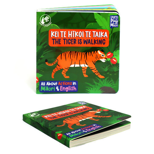 Te Reo Board Book Actions 15x15cm