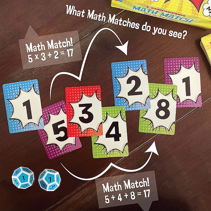 Match Up Math App Math Match Tinned Game