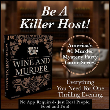 Murder Mystery Party Game - Wine and Murder