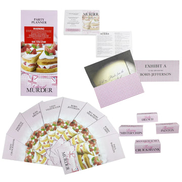 Murder Mystery Party Game - A Slice of Murder