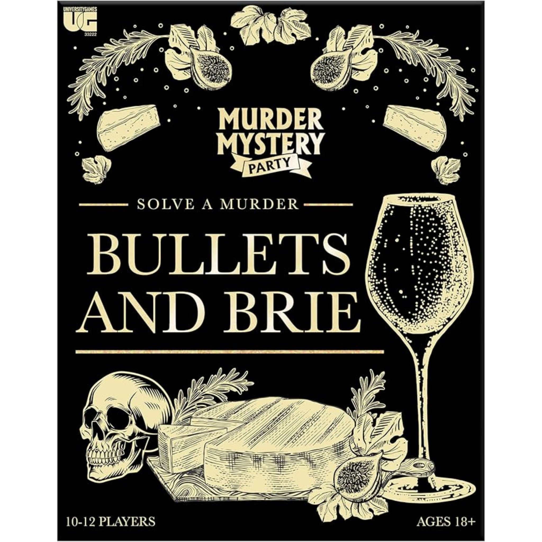 Solve a Murder Game - Bullets and Brie