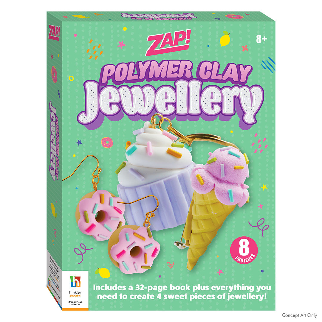 Zap! Polymer Clay Jewellery