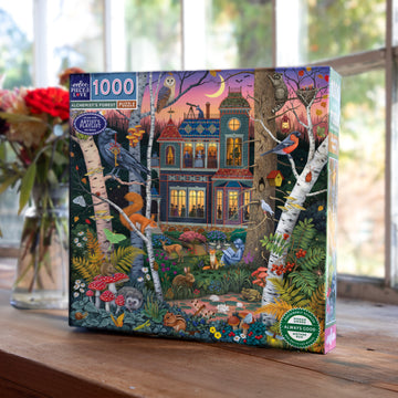 eeBoo 1000pc Puzzle Alchemist's Forest  Sq
