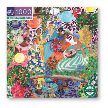 eeBoo 1000pc Puzzle Garden Party Sq