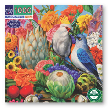 eeBoo 1000pc Puzzle Magical Fruits Sq