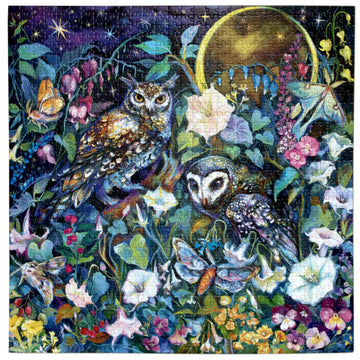 eeBoo 1000pc Puzzle Moon Garden Square