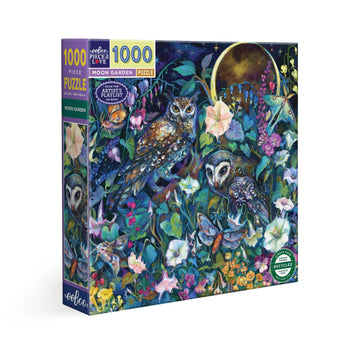 eeBoo 1000pc Puzzle Moon Garden Square