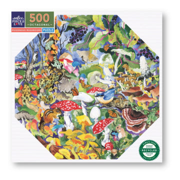 eeBoo 500pc Puzzle Poisonous Mushrooms Oct