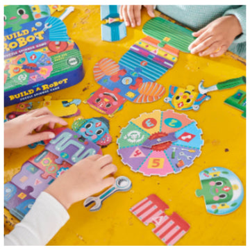 eeBoo Build a Robot Spinner Game
