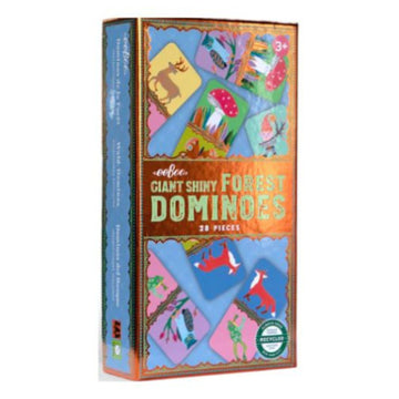 eeBoo Giant Shiny Forest Dominoes