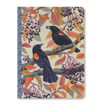 eeBoo Journal Autumn Blackbirds