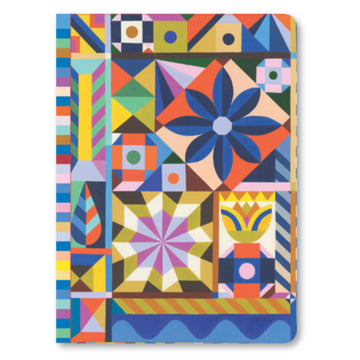 eeBoo Journal Colour & Geometry Starlight Pinwheels