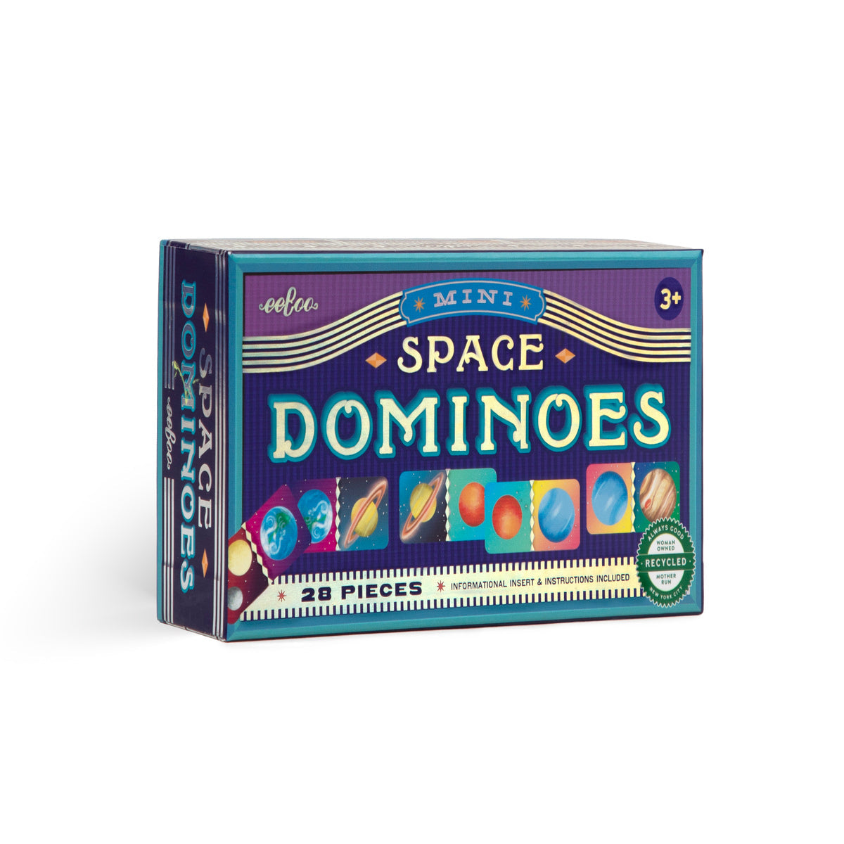 eeBoo Mini Dominoes: Space
