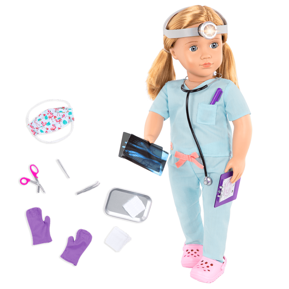 Our Generation  18" Surgeon Activity Doll - Tonia