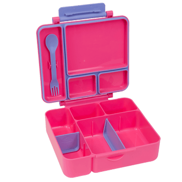 Spencil All-In Lunch Box - Fuchsia/Periwinkle